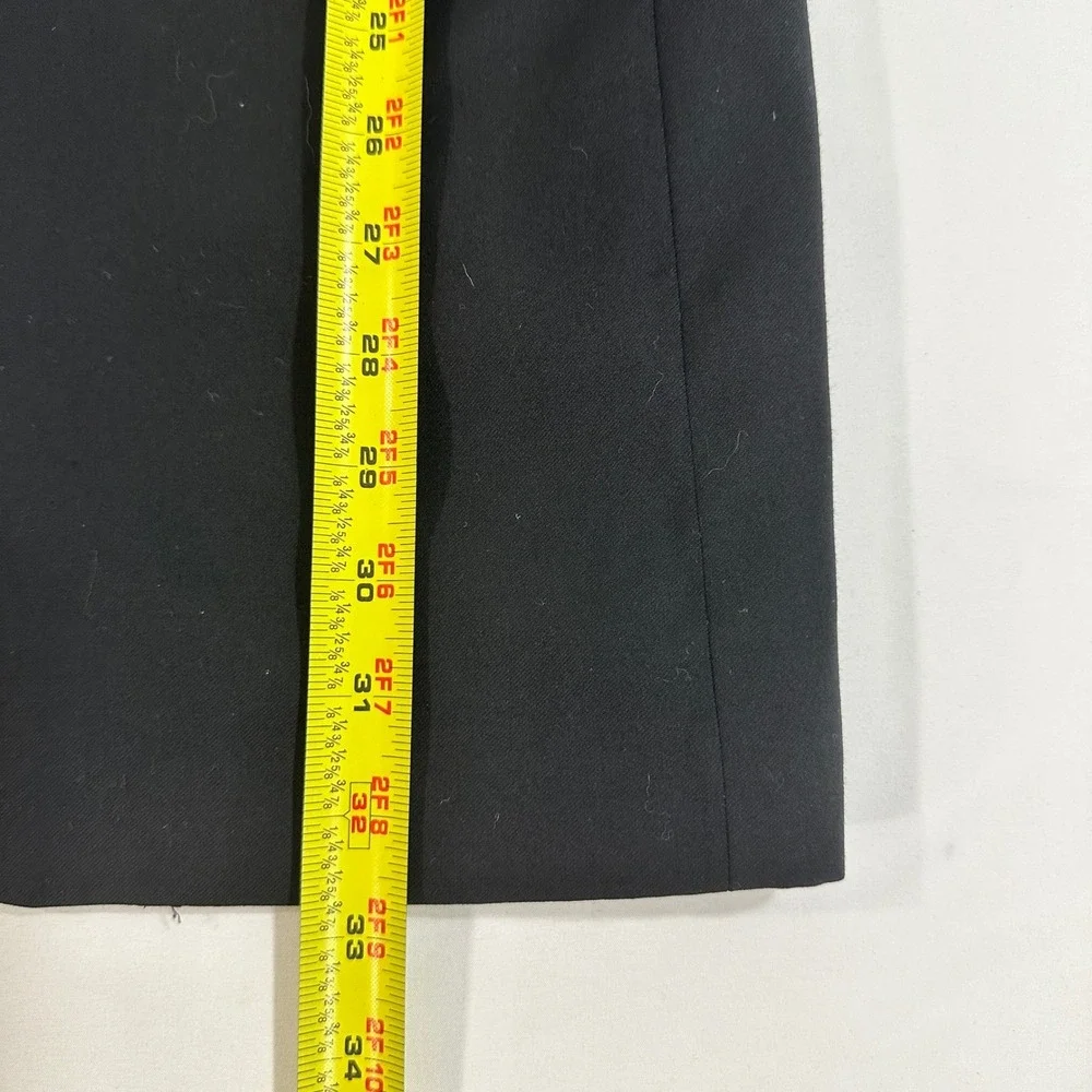 Jos A Bank Signature Men 40L Black Suit Jacket Blazer 100% Wool 2 Button Long
